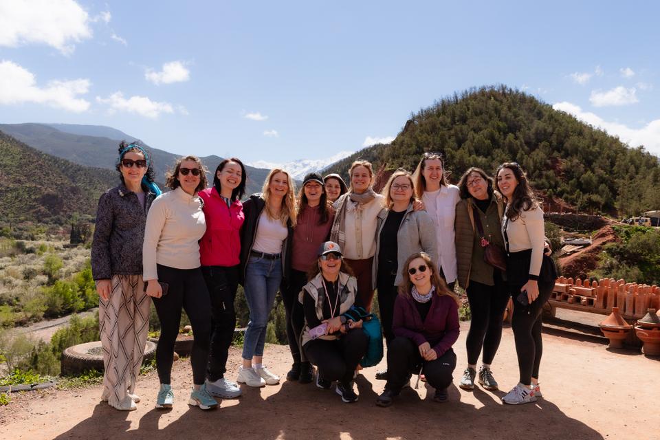 Yoga Amigas group retreat